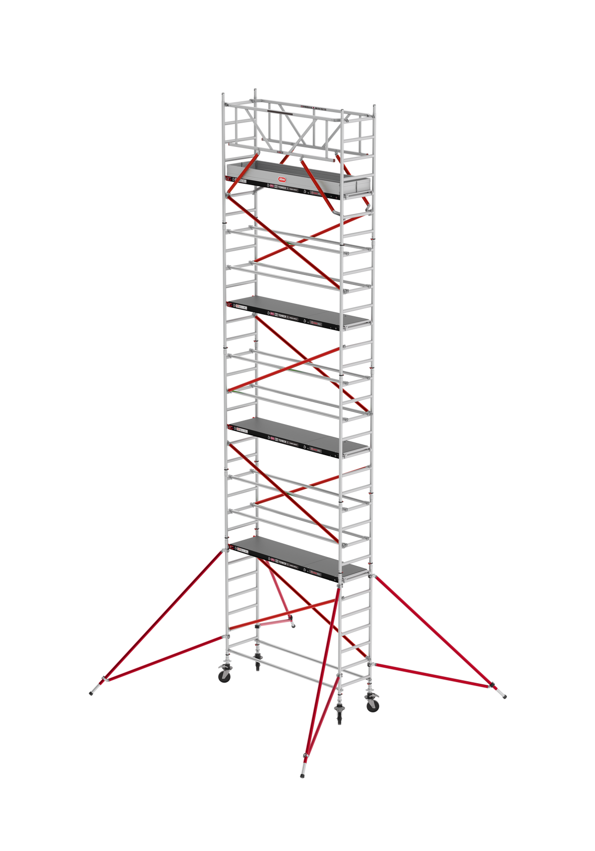 ANDAMIO ALUMINIO ALTREX RS51 TIRANTES 75x305 8,20m plataforma - 10,20m trabajo