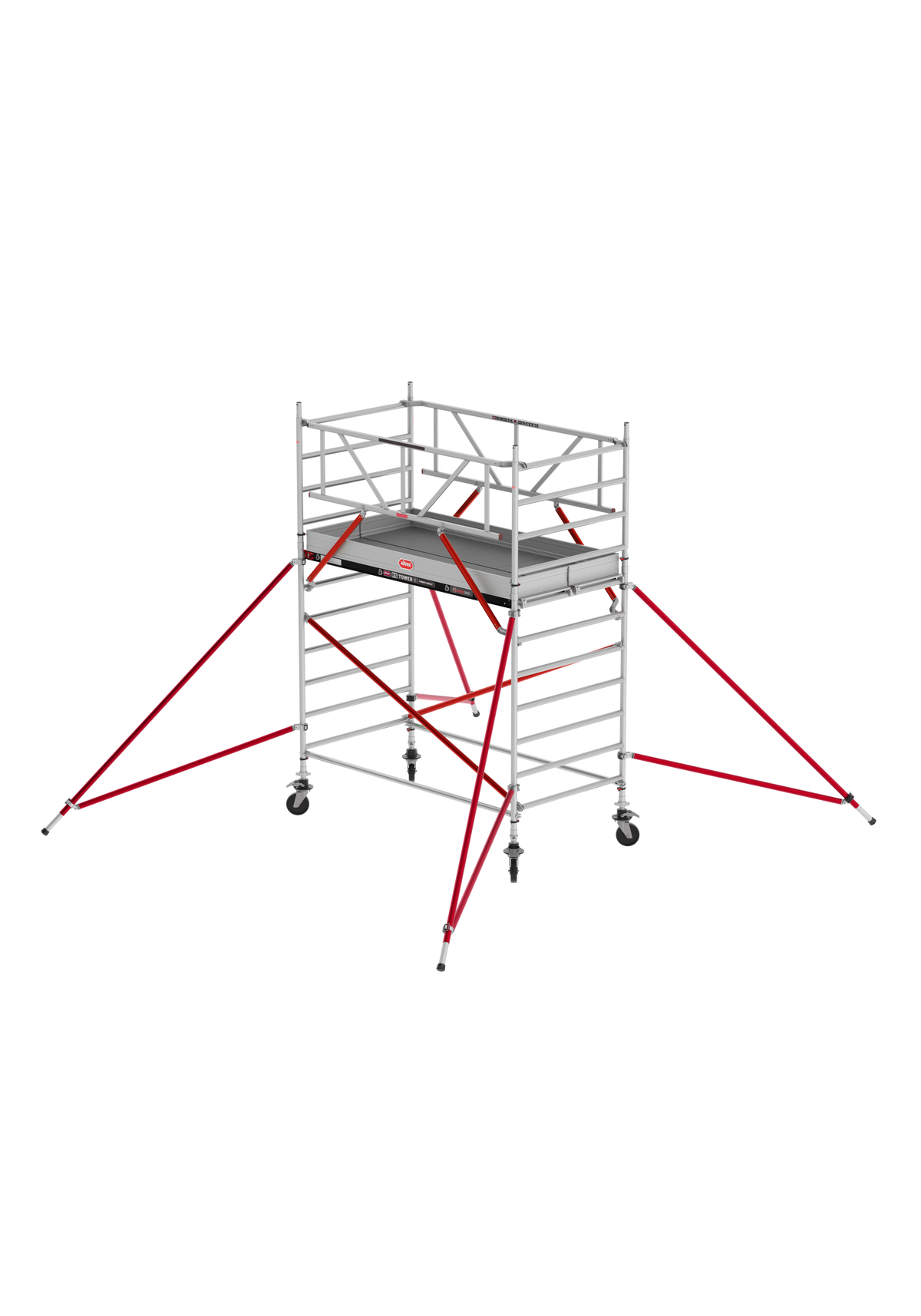ANDAMIO ALUMINIO ALTREX RS52 TIRANTES 135x185 2,20m plataforma - 4,20m trabajo