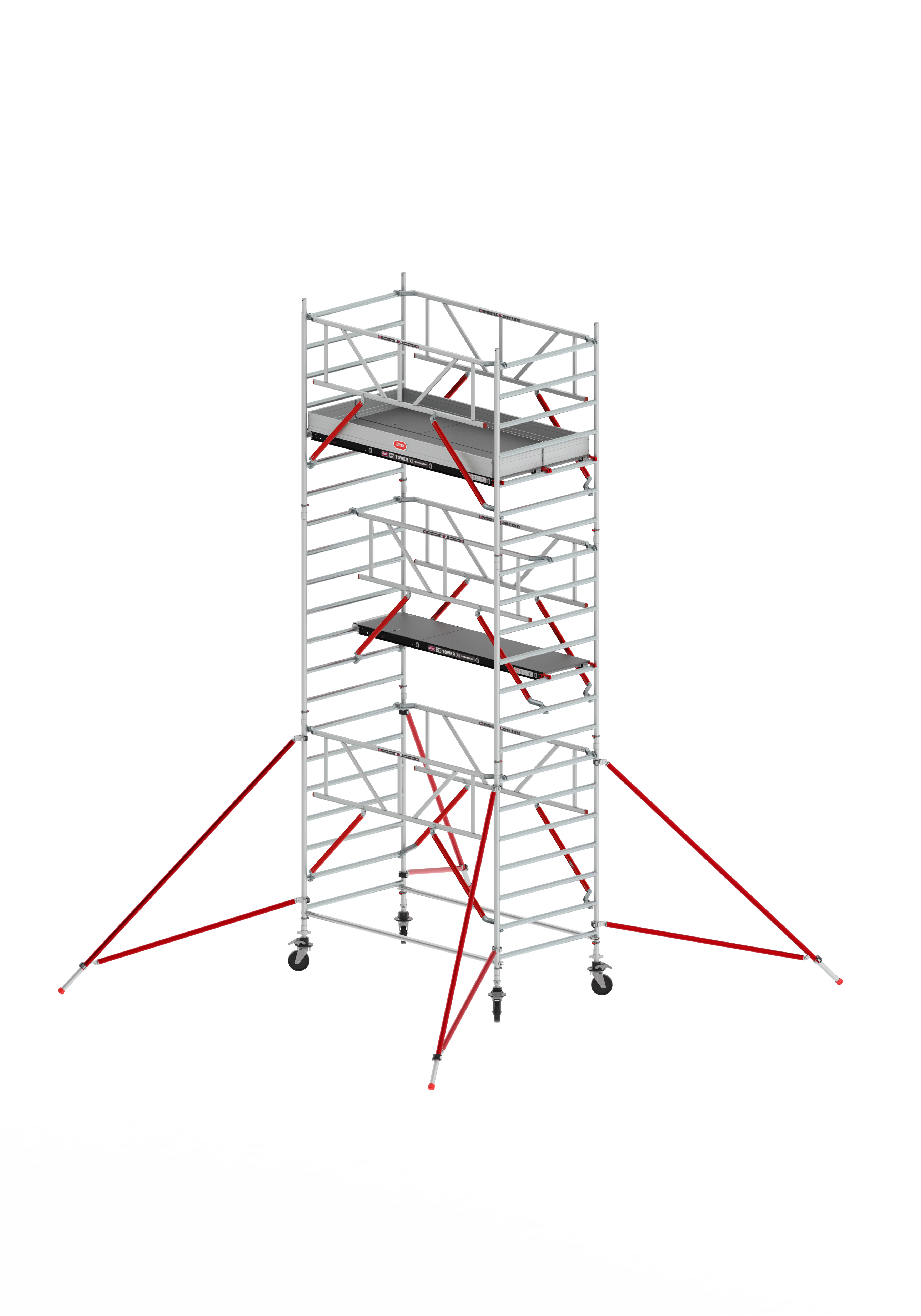 ANDAMIO ALUMINIO ALTREX RS52 Safe Quick 135x250 5,20m plataforma - 7,20m trabajo
