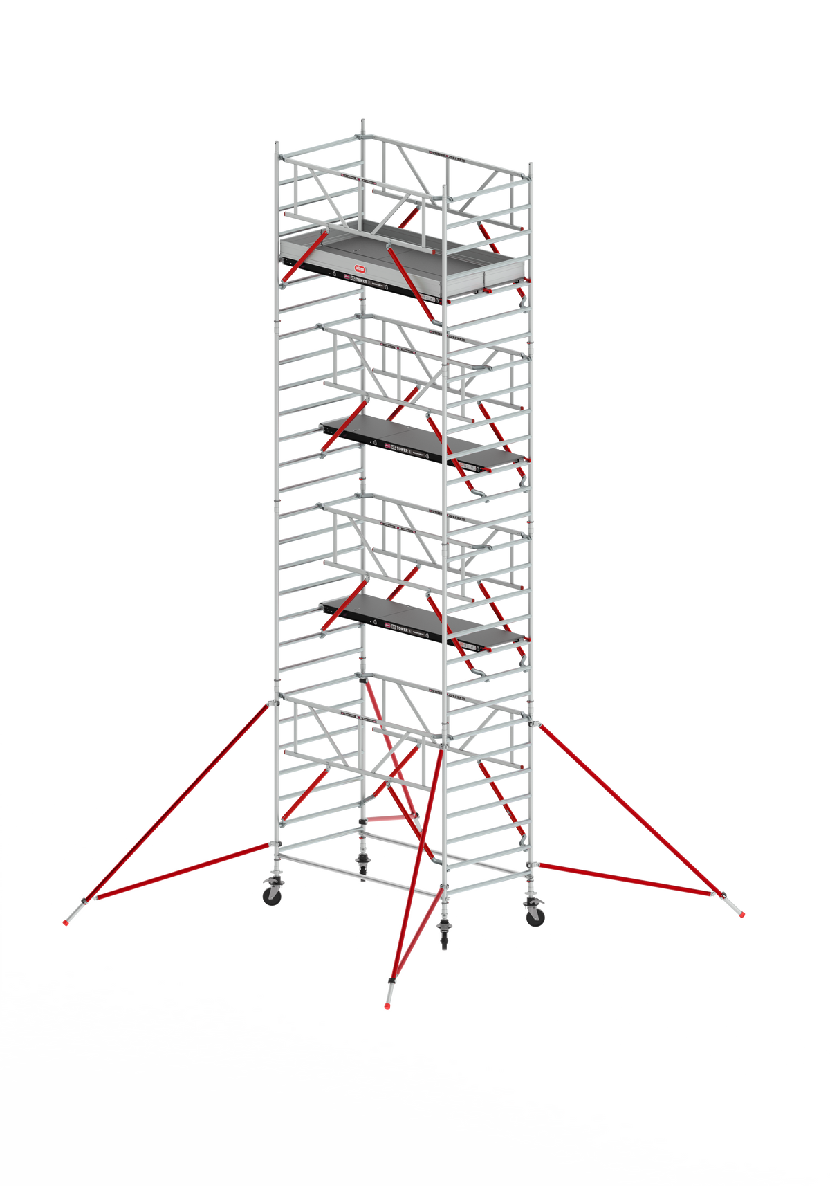 ANDAMIO ALUMINIO ALTREX RS52 Safe Quick 135x250 7,20m plataforma - 9,20m trabajo