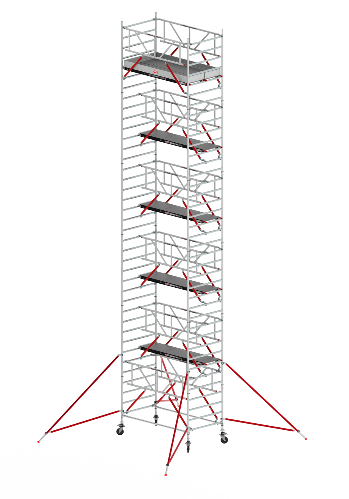 ANDAMIO ALUMINIO ALTREX RS52 Safe Quick 135x185 10,20m plataforma - 12,20m trabajo