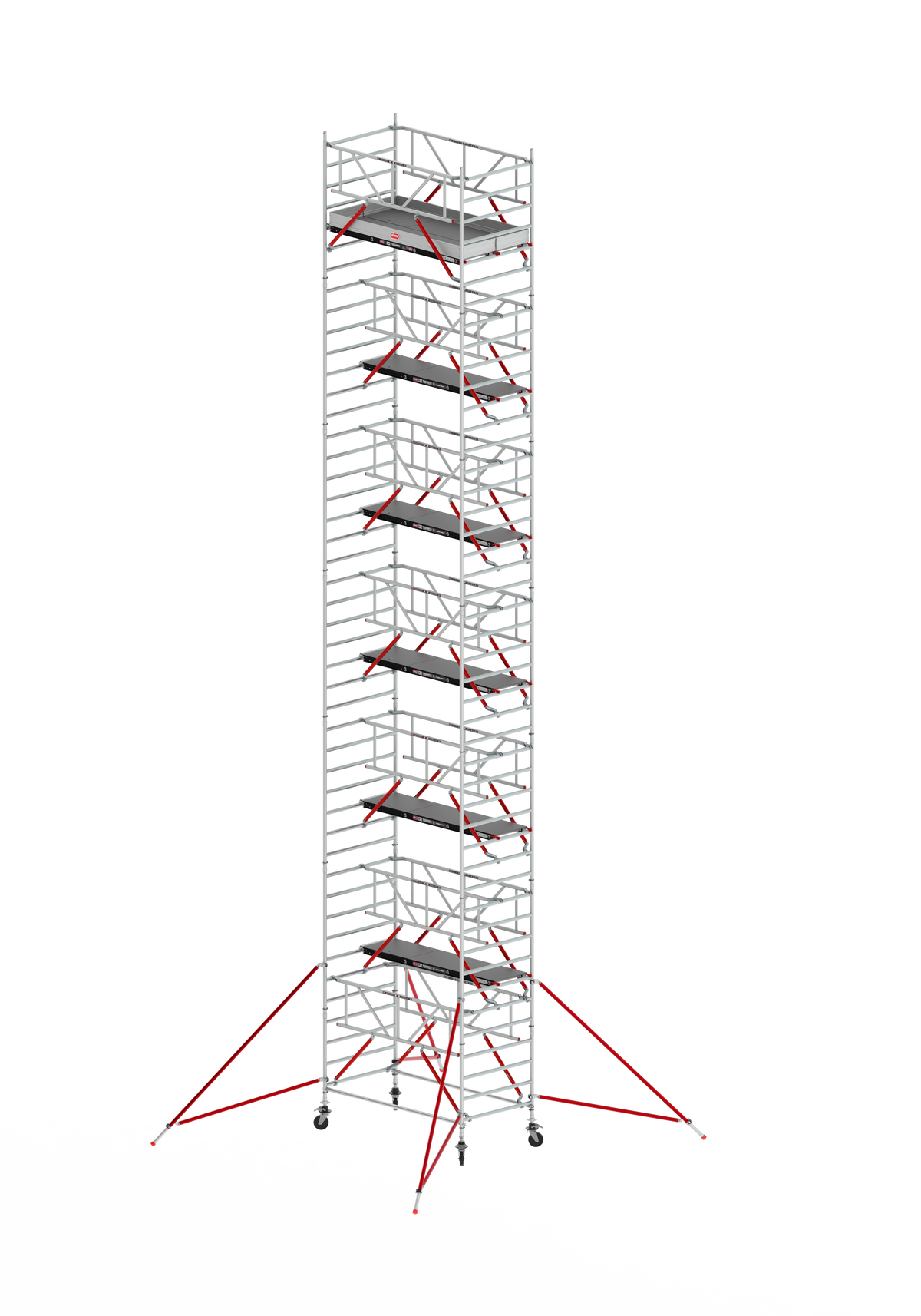 ANDAMIO ALUMINIO ALTREX RS52 Safe Quick 135x250 12,20m plataforma - 14,20m trabajo