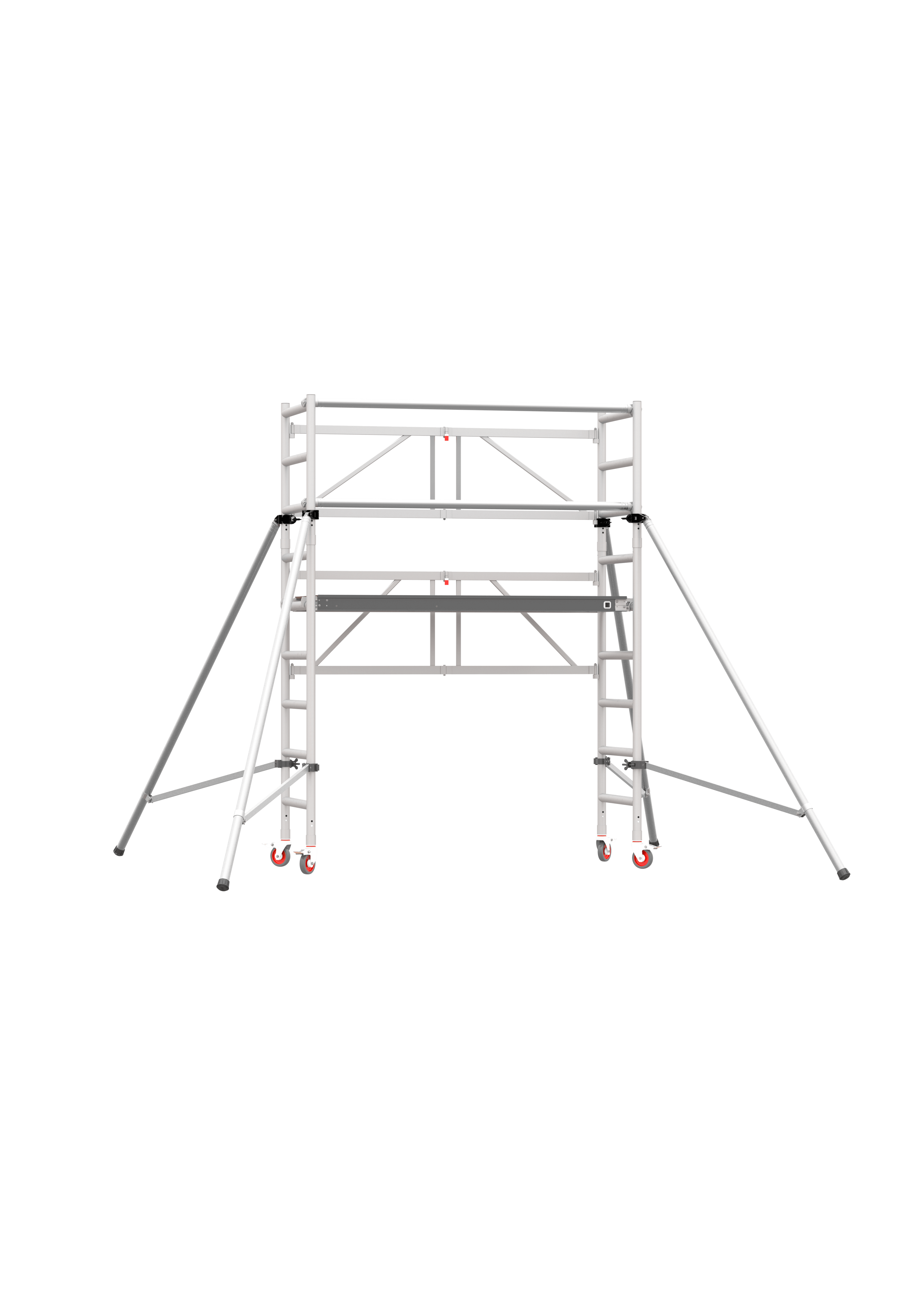 ANDAMIO ALUMINIO SCAFLINE BASE PLEGABLE 75x190 1,50m plataforma - 3,50m trabajo