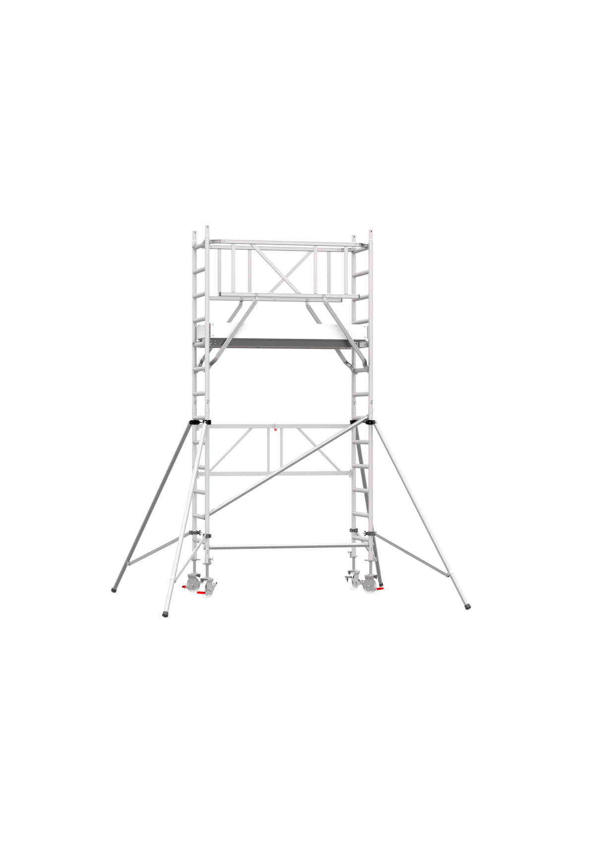 ANDAMIO ALUMINIO SCAFLINE BASE PLEGABLE PRO 75x190 2,80m plataforma - 4,80m trabajo