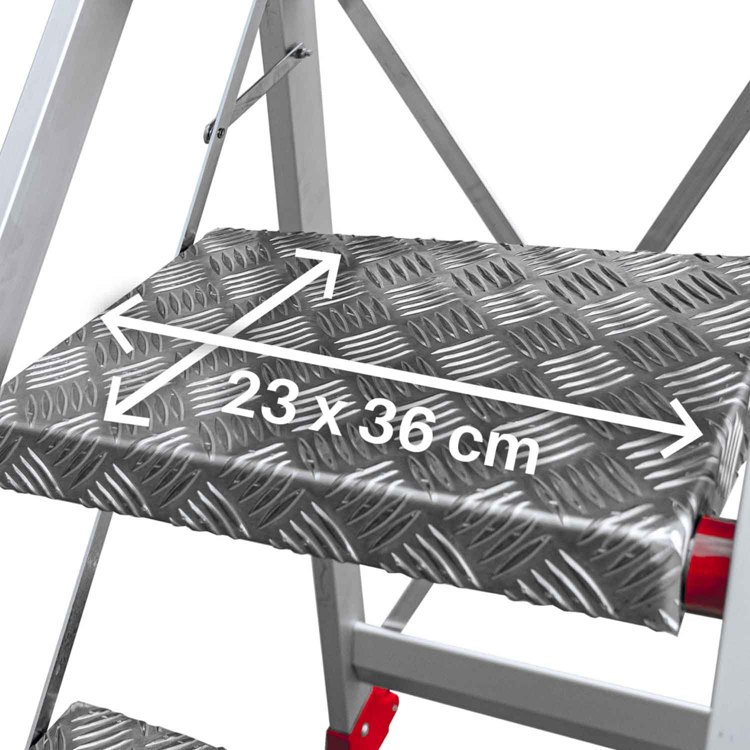 SGP2 | SGP | Taburete de alta seguridad en aluminio Peldaños 2