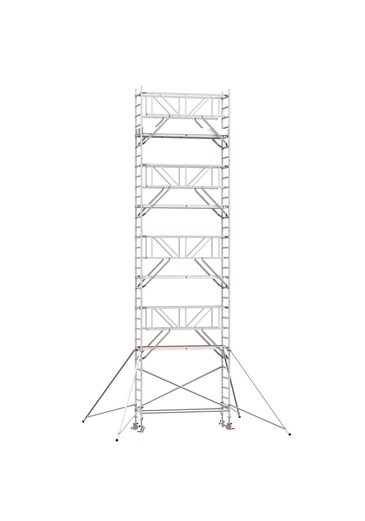 ANDAMIO ALUMINIO SCAFLINE ECO PRO AUTOPORTANTE 75x190 8,20m plataforma - 10,20m trabajo