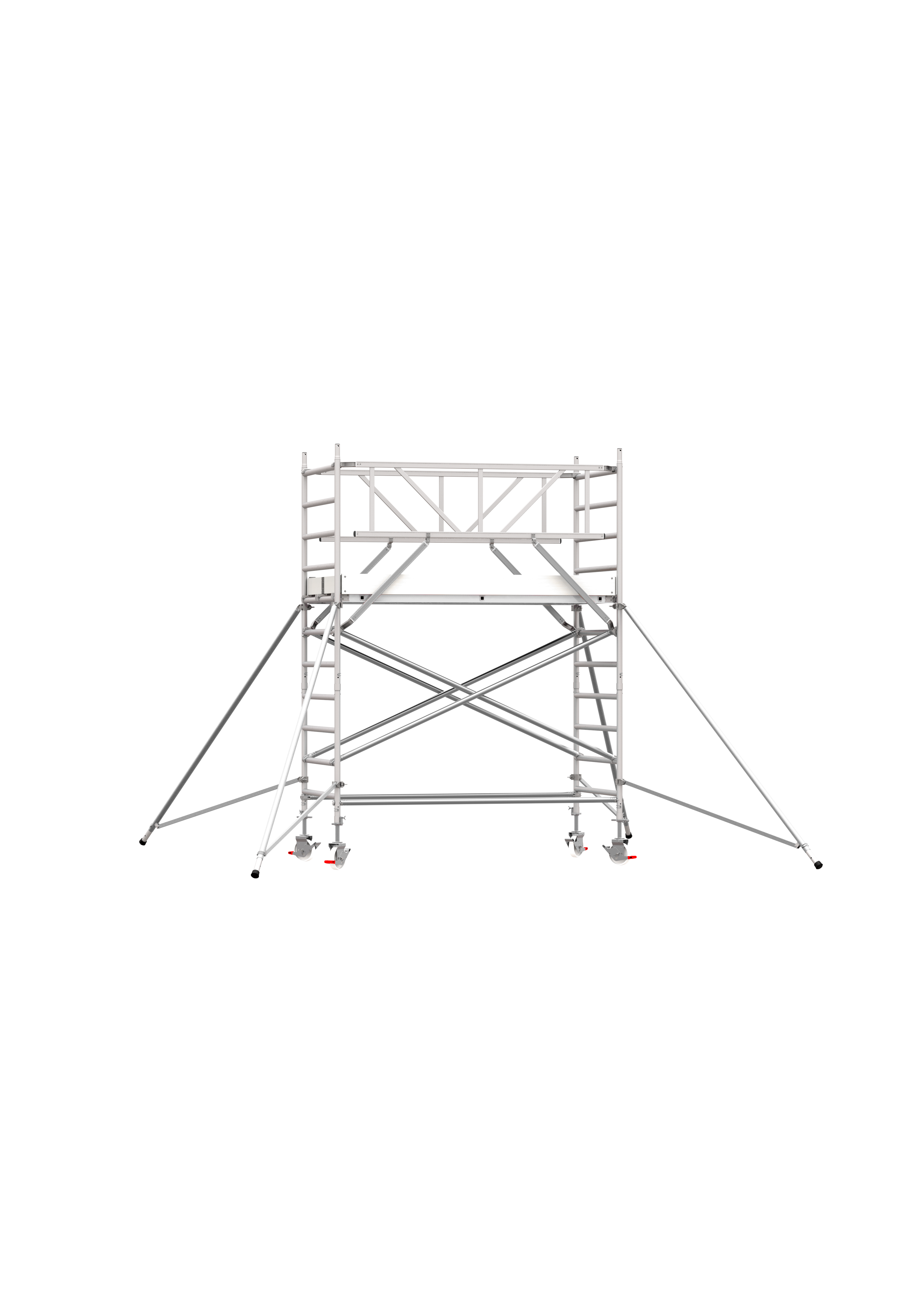 ANDAMIO ALUMINIO SCAFLINE ECO PRO AUTOPORTANTE 135x190 2,20m plataforma - 4,20m trabajo
