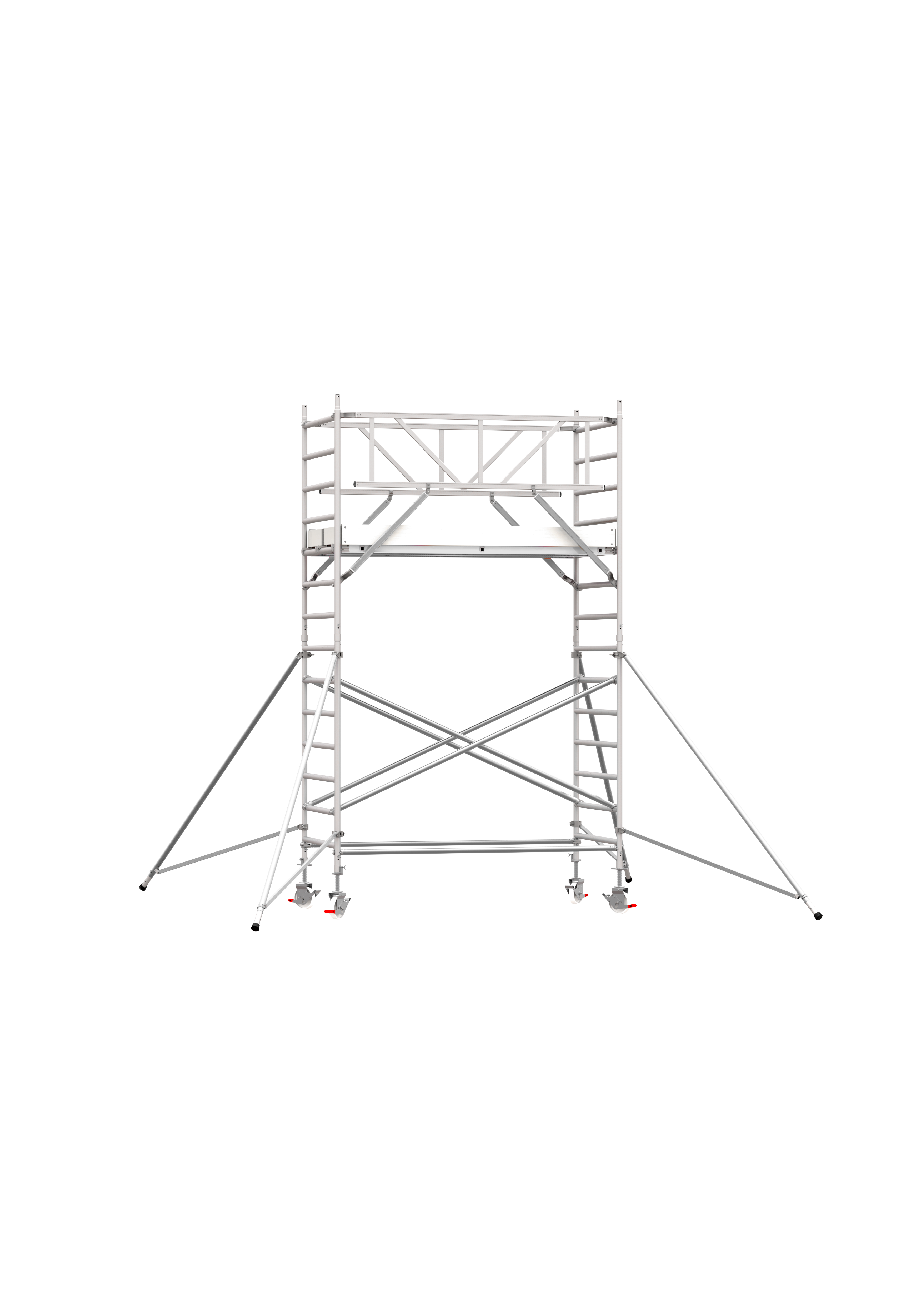 ANDAMIO ALUMINIO SCAFLINE ECO PRO PARED 135x190 3,20m plataforma - 5,20m trabajo