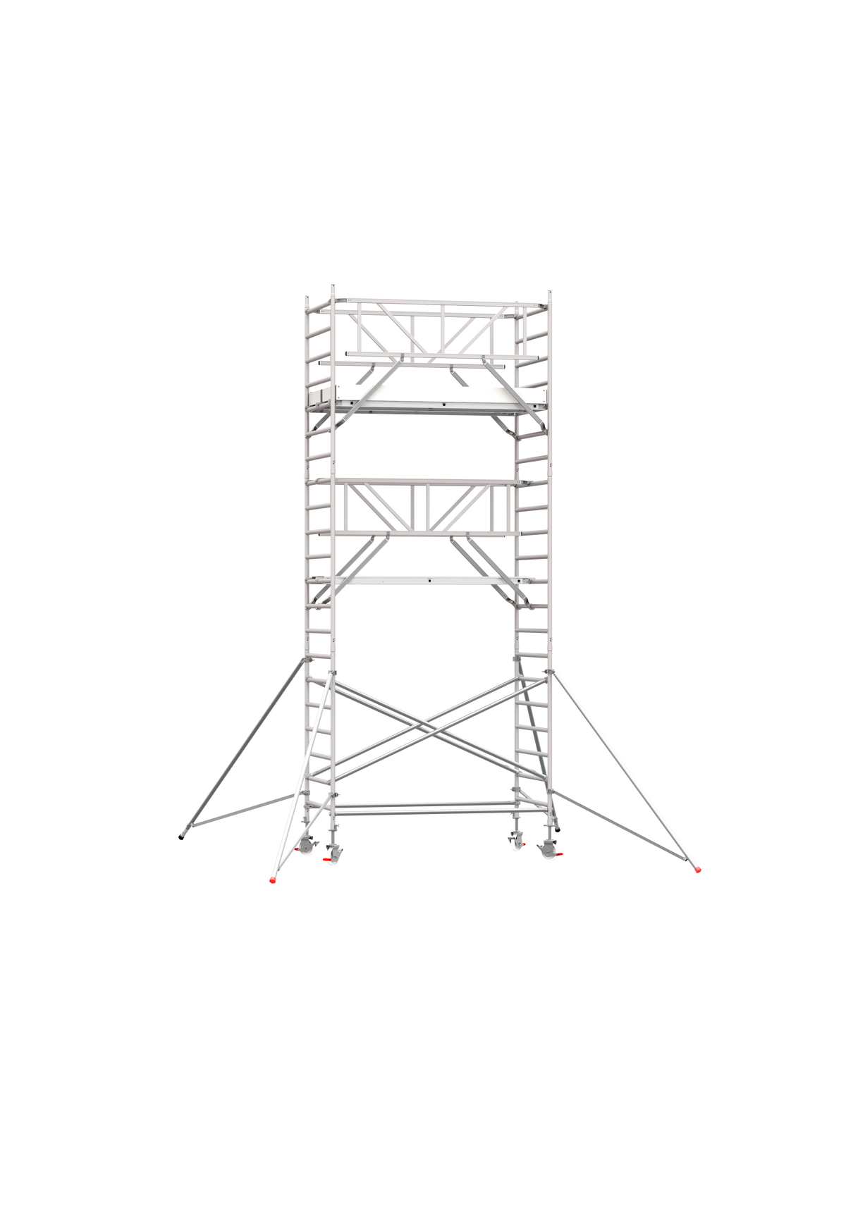 ANDAMIO ALUMINIO SCAFLINE ECO PRO PARED 135x250 5,20m plataforma - 7,20m trabajo