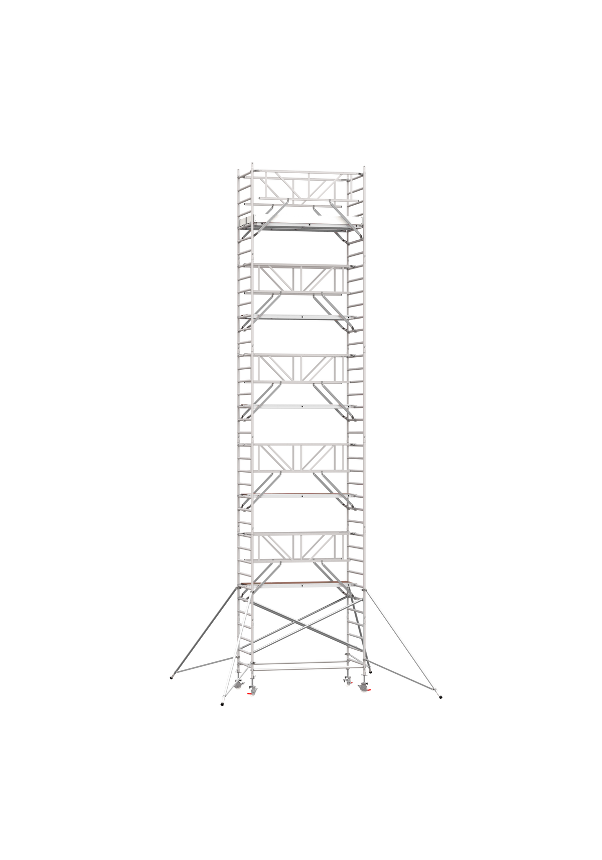 ANDAMIO ALUMINIO SCAFLINE ECO PRO PARED 135x250 10,20m plataforma - 12,20m trabajo