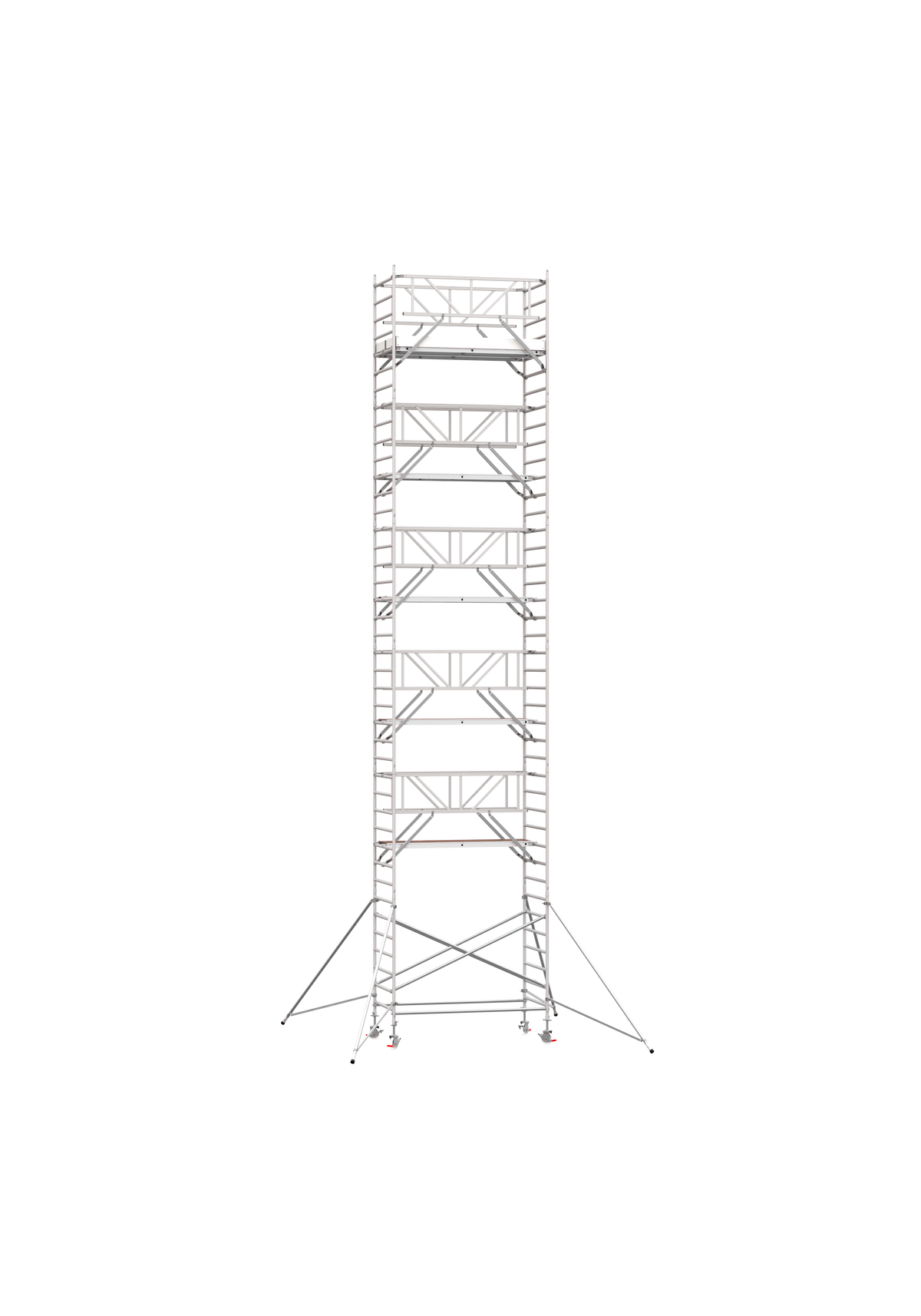 ANDAMIO ALUMINIO SCAFLINE ECO PRO PARED 135x190 11,20m plataforma - 13,20m trabajo