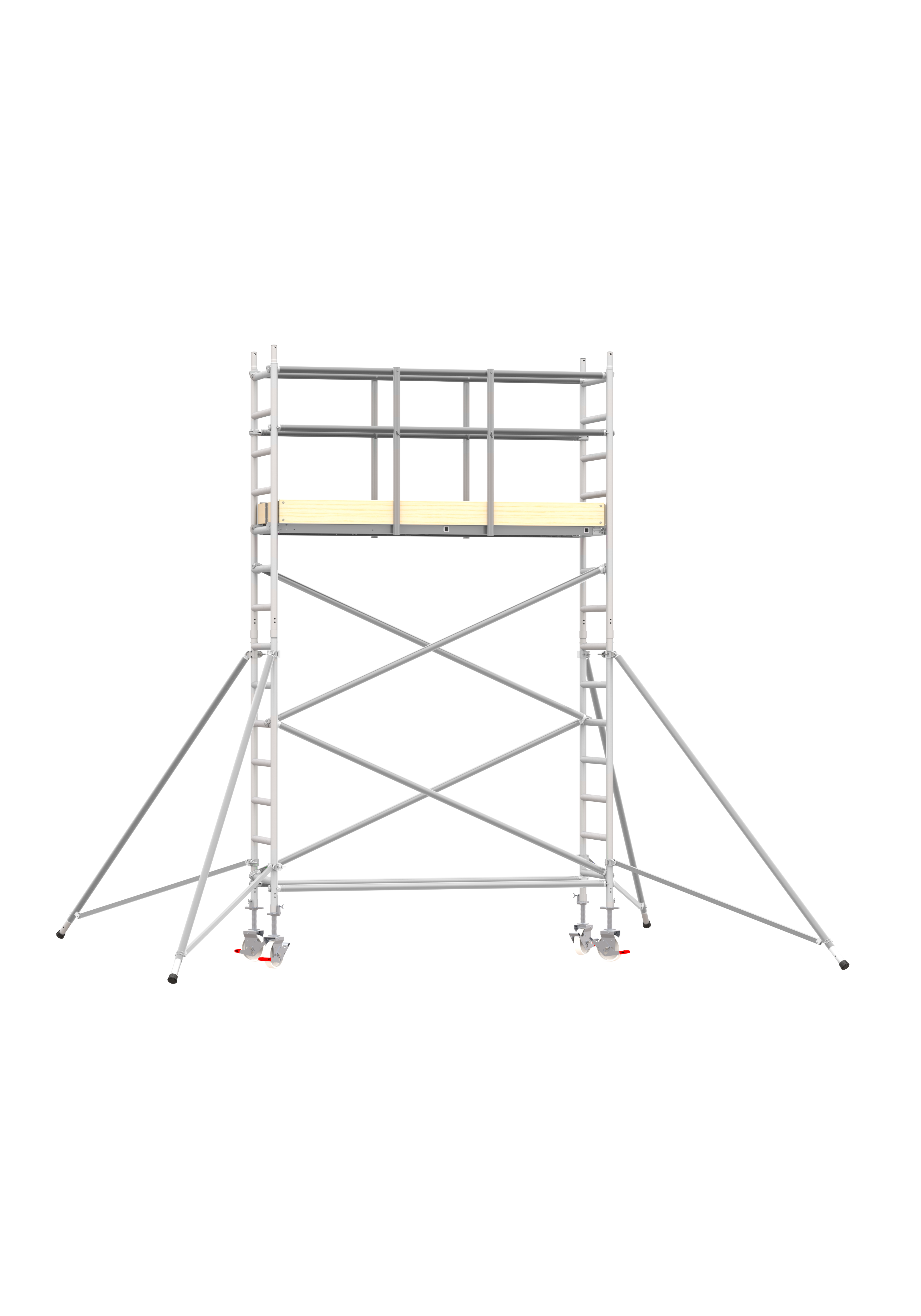 ANDAMIO ALUMINIO SCAFLINE LINE PARED 75x250 3,20m plataforma - 5,20m trabajo