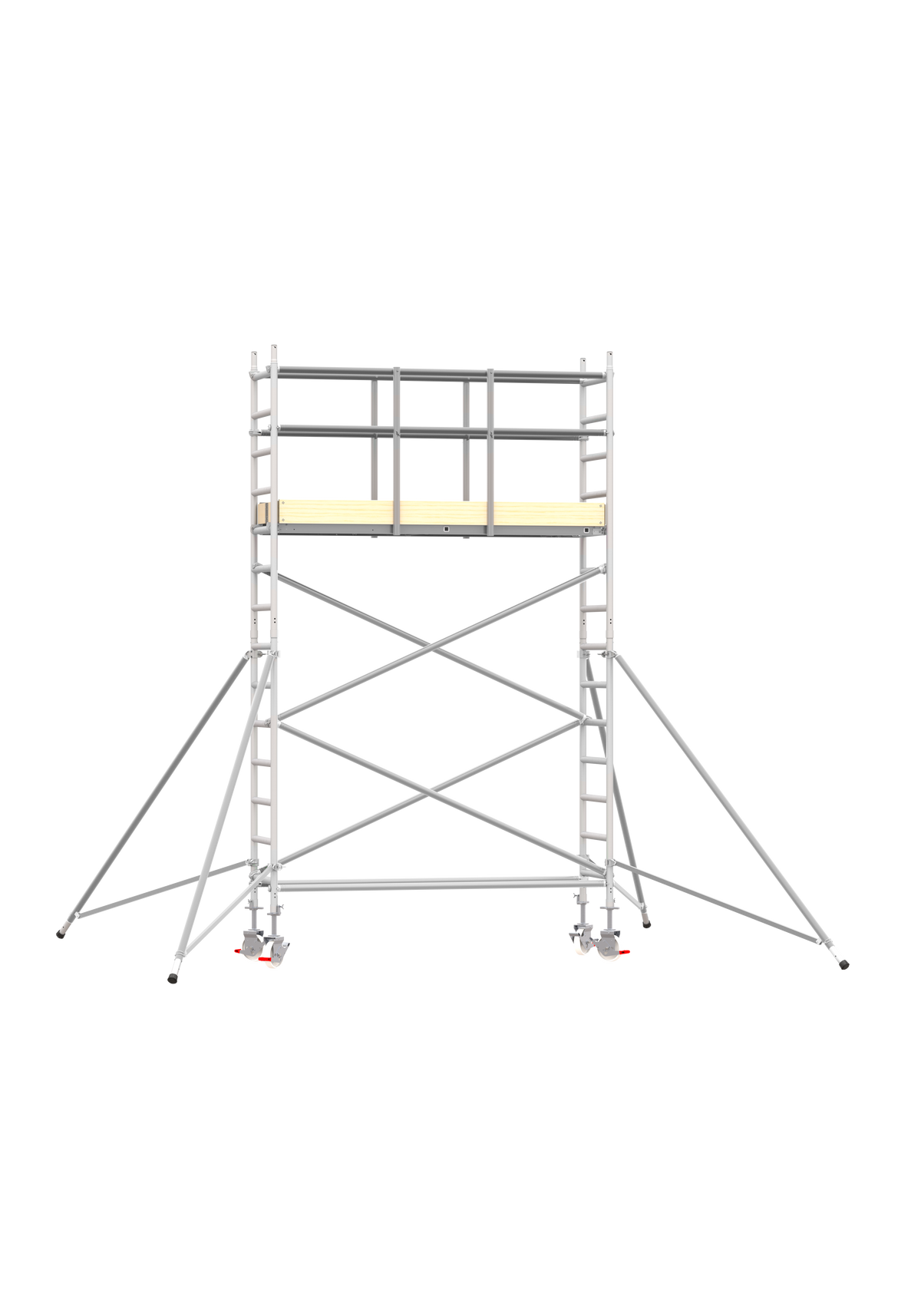 ANDAMIO ALUMINIO SCAFLINE PRO AUTOPORTANTE 75x250 3,20m plataforma - 5,20m trabajo