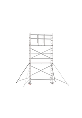 ANDAMIO ALUMINIO SCAFLINE LINE AUTOPORTANTE 75x250 4,20m plataforma - 6,20m trabajo