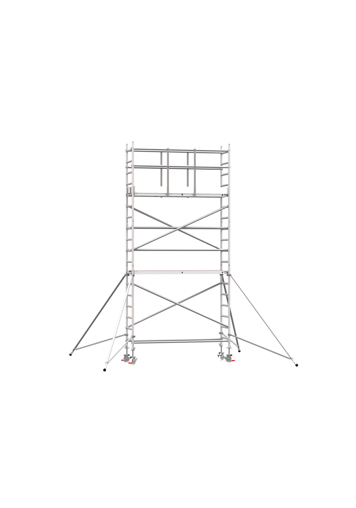 ANDAMIO ALUMINIO SCAFLINE LINE PARED 75x250 4,20m plataforma - 6,20m trabajo