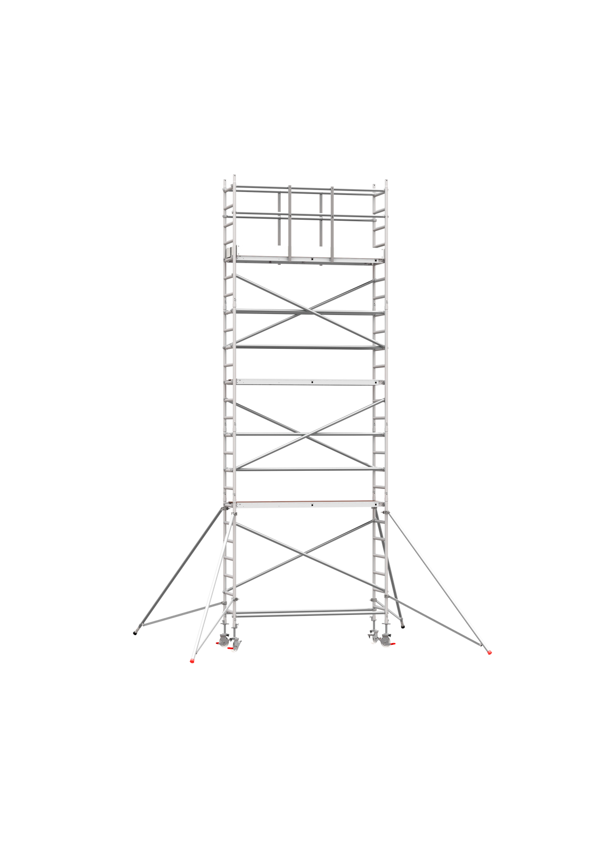 ANDAMIO ALUMINIO SCAFLINE LINE AUTOPORTANTE 75x190 6,20m plataforma - 8,20m trabajo