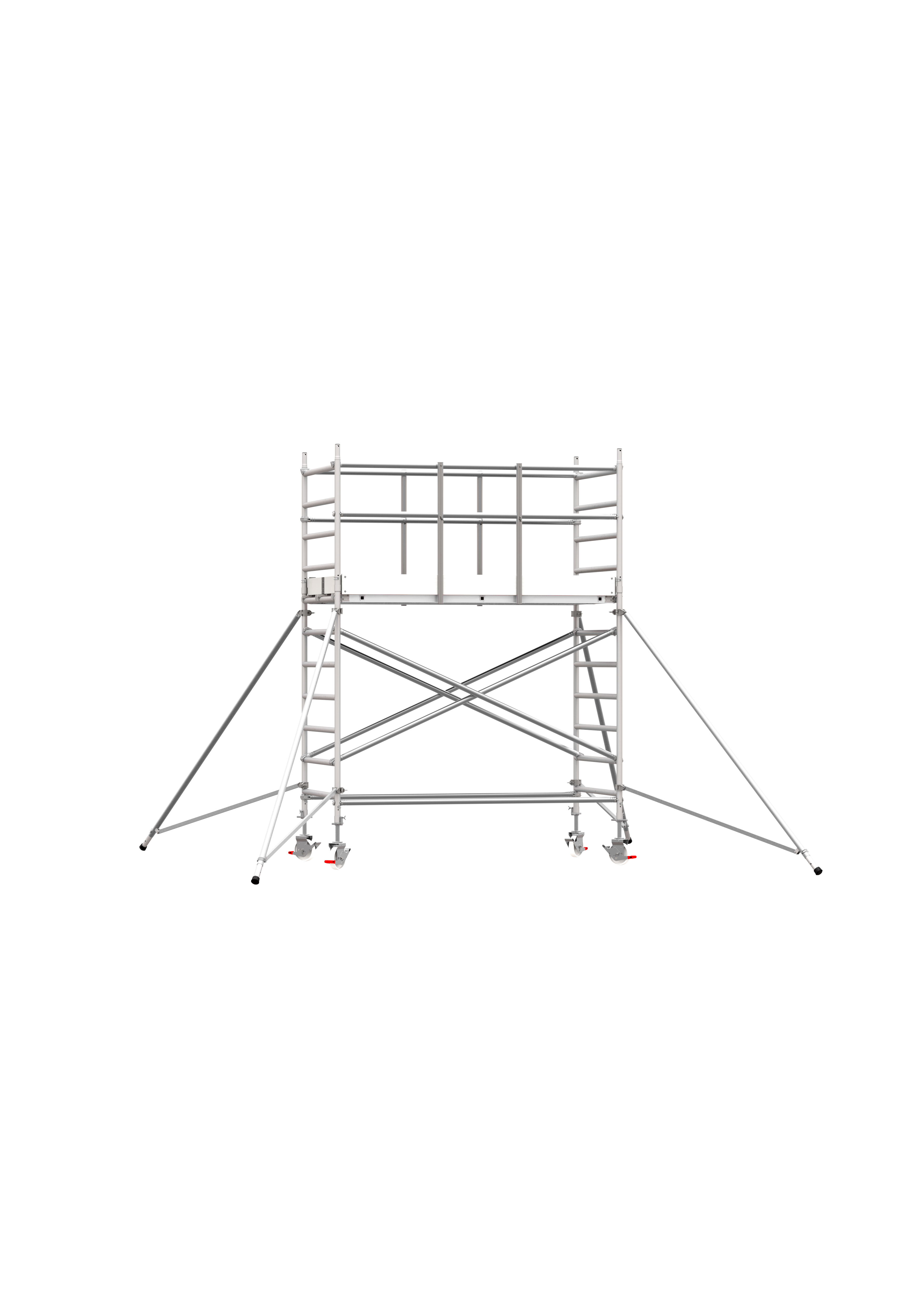 ANDAMIO ALUMINIO SCAFLINE PRO PARED 135x190 2,20m plataforma - 4,20m trabajo