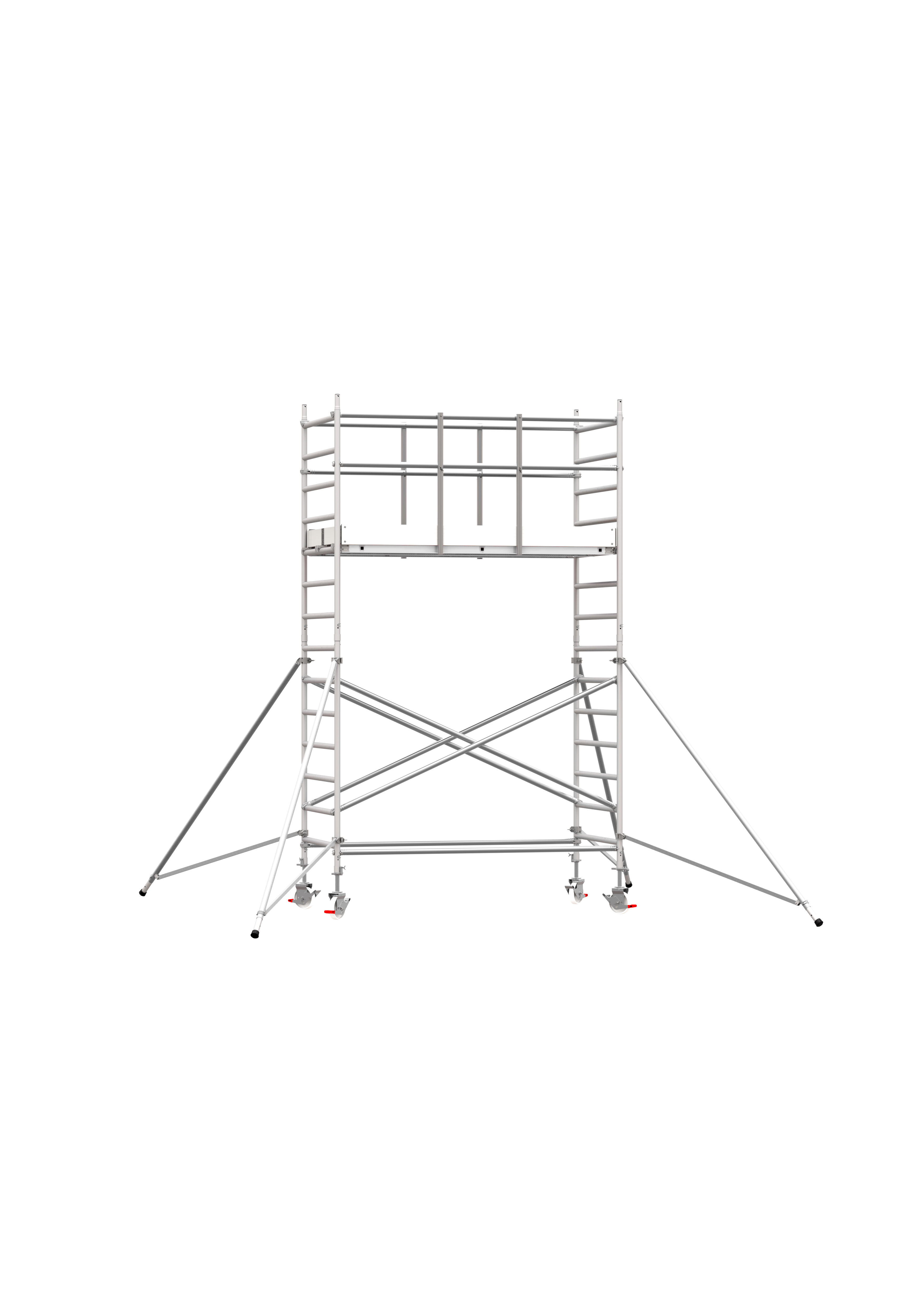 ANDAMIO ALUMINIO SCAFLINE PRO PARED 135x250 3,20m plataforma - 5,20m trabajo