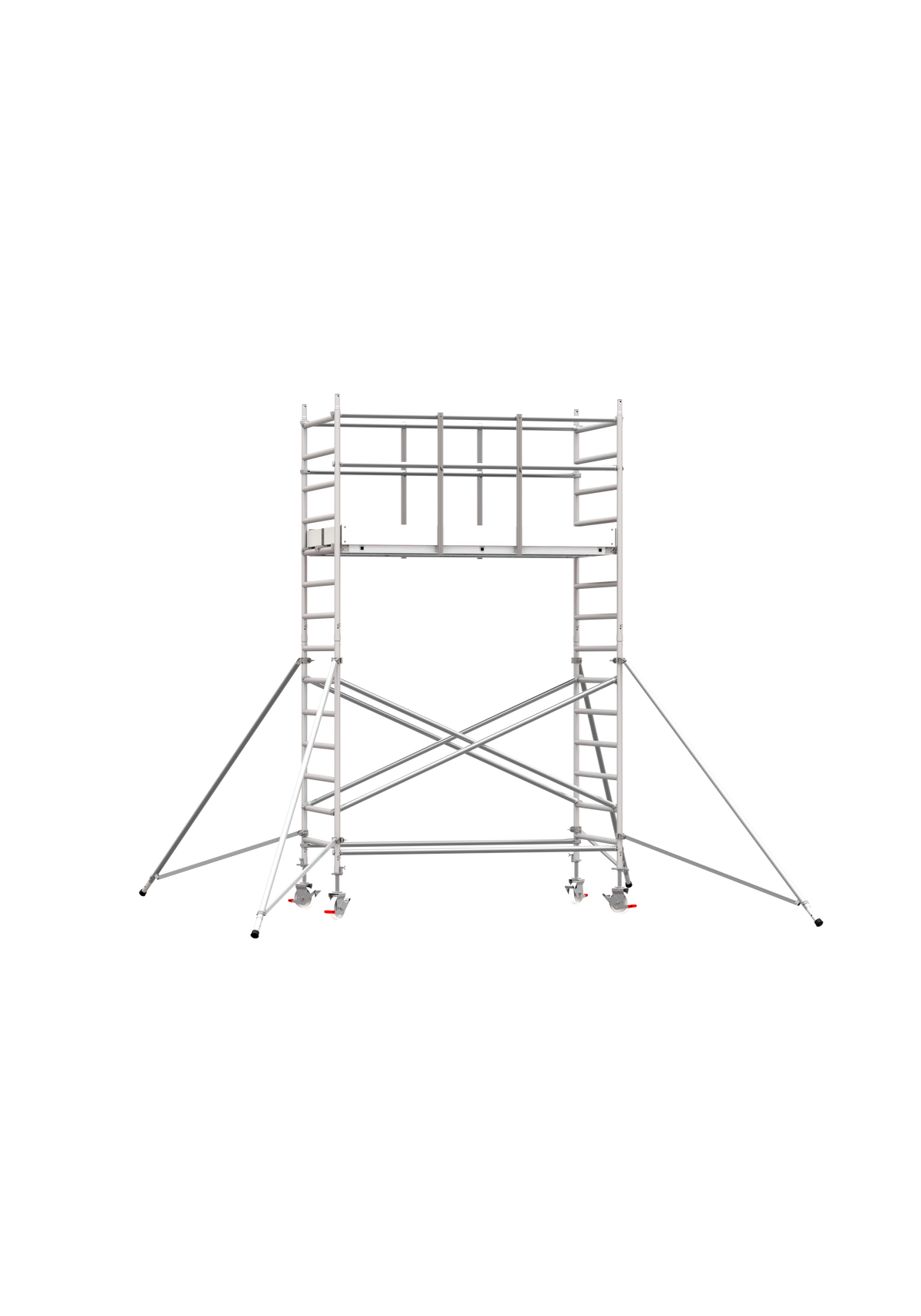 ANDAMIO ALUMINIO SCAFLINE LINE AUTOPORTANTE 135x250 3,20m plataforma - 5,20m trabajo