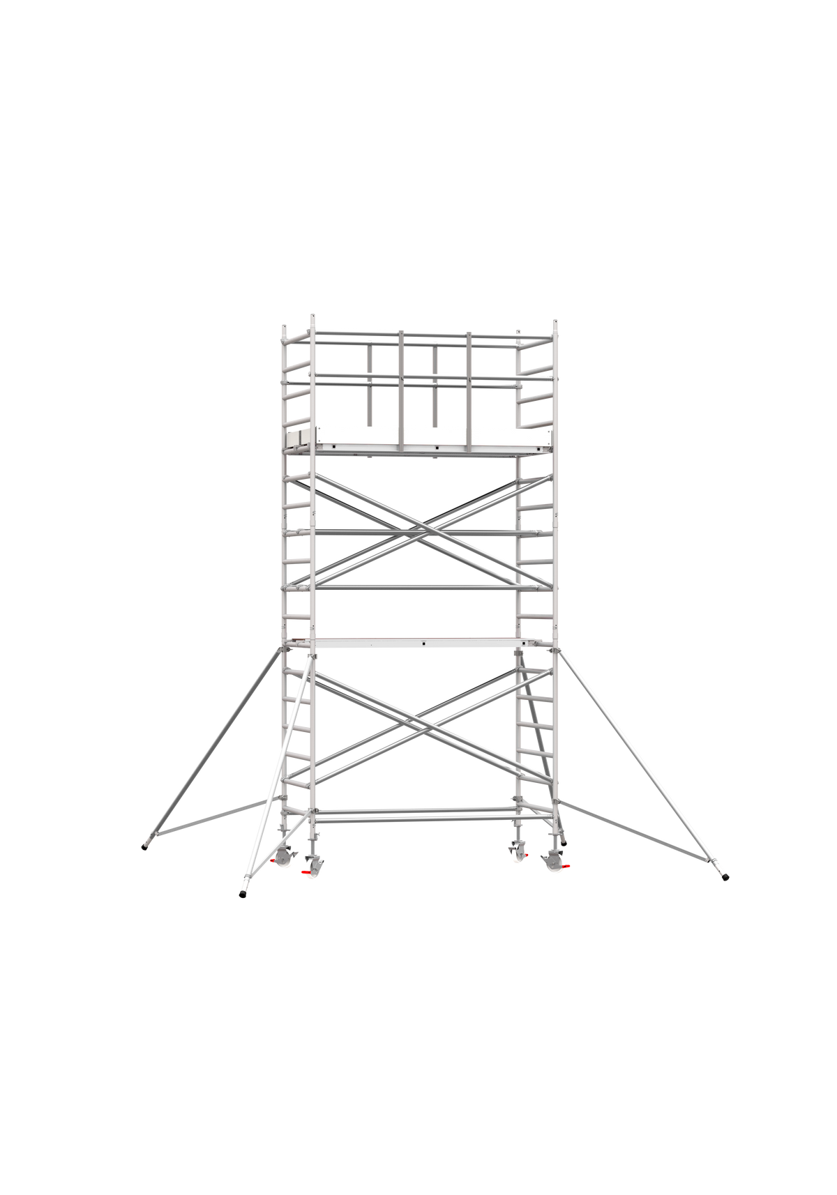 ANDAMIO ALUMINIO SCAFLINE LINE AUTOPORTANTE 135x250 4,20m plataforma - 6,20m trabajo