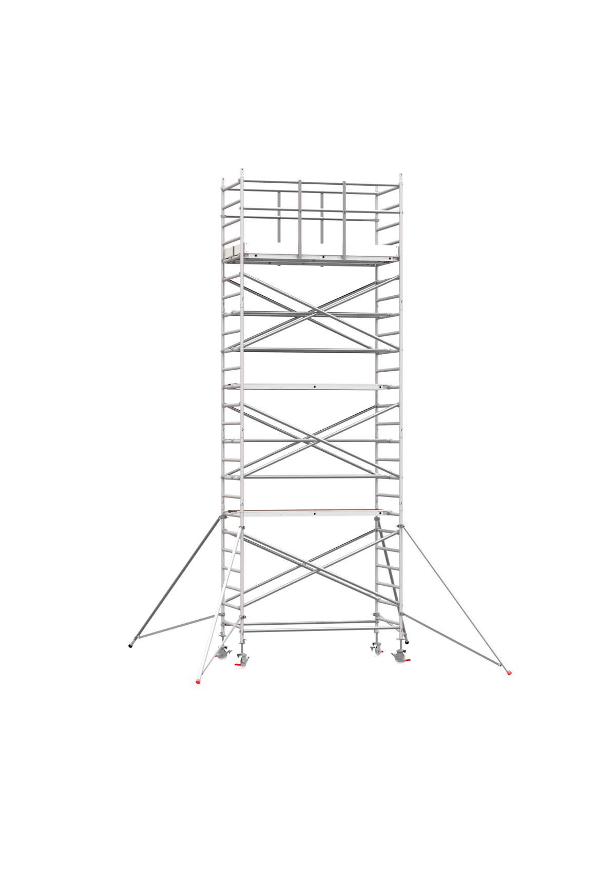 ANDAMIO ALUMINIO SCAFLINE PRO AUTOPORTANTE 135x190 6,20m plataforma - 8,20m trabajo