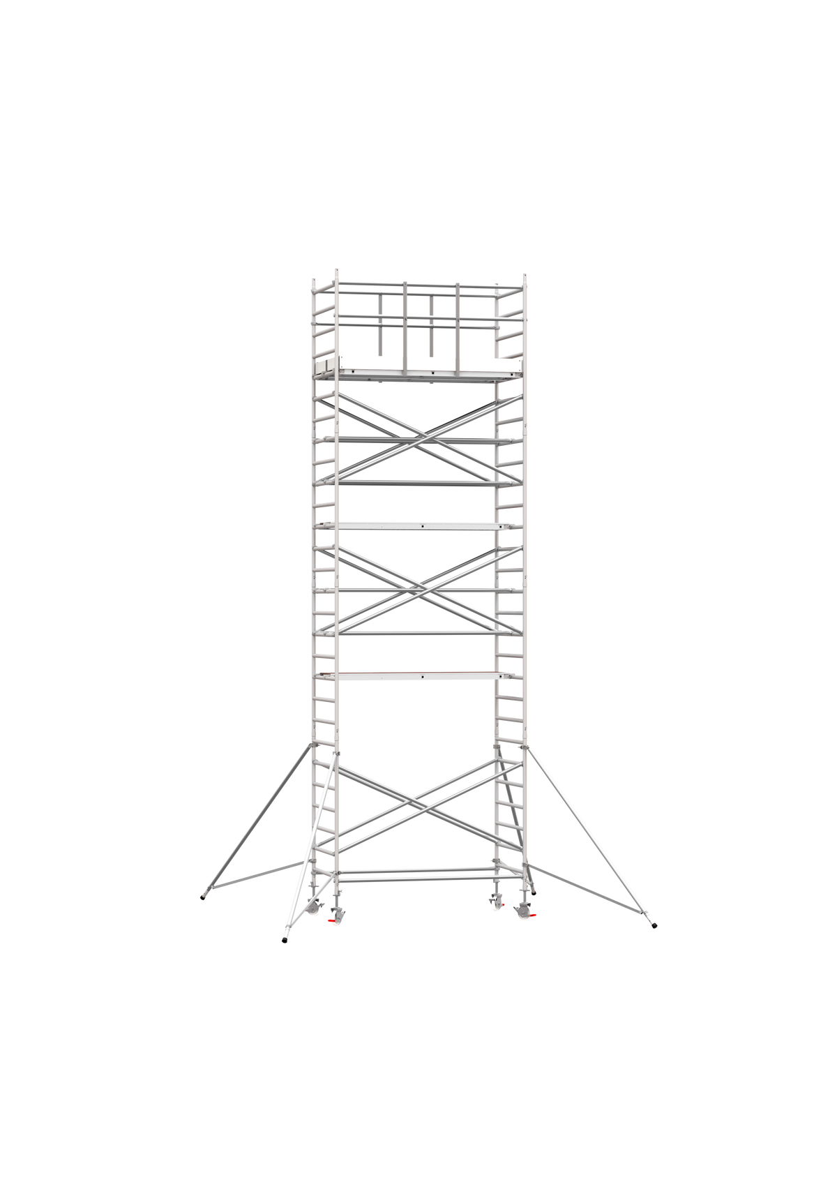ANDAMIO ALUMINIO SCAFLINE PRO AUTOPORTANTE 135x190 7,20m plataforma - 9,20m trabajo
