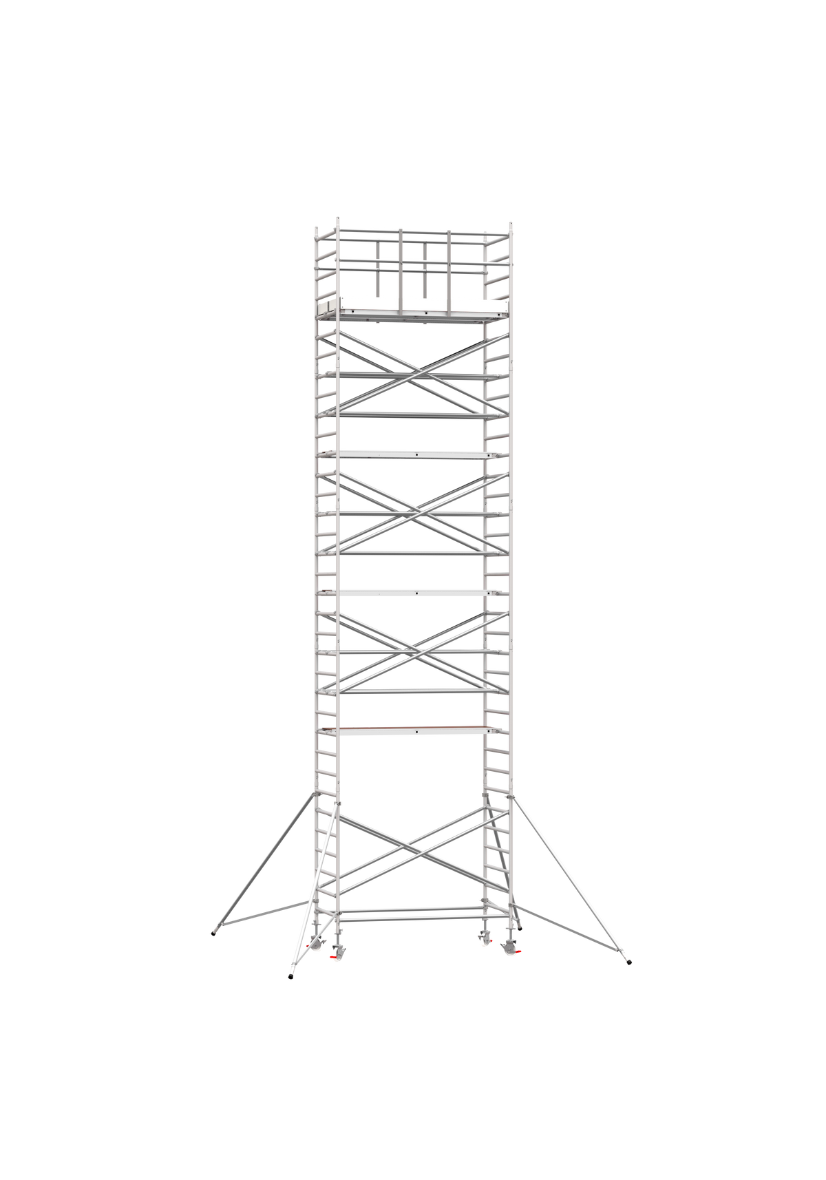 ANDAMIO ALUMINIO SCAFLINE PRO PARED 135x250 9,20m plataforma - 11,20m trabajo