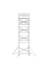 ANDAMIO ALUMINIO SCAFLINE PRO PARED 135x190 9,20m plataforma - 11,20m trabajo