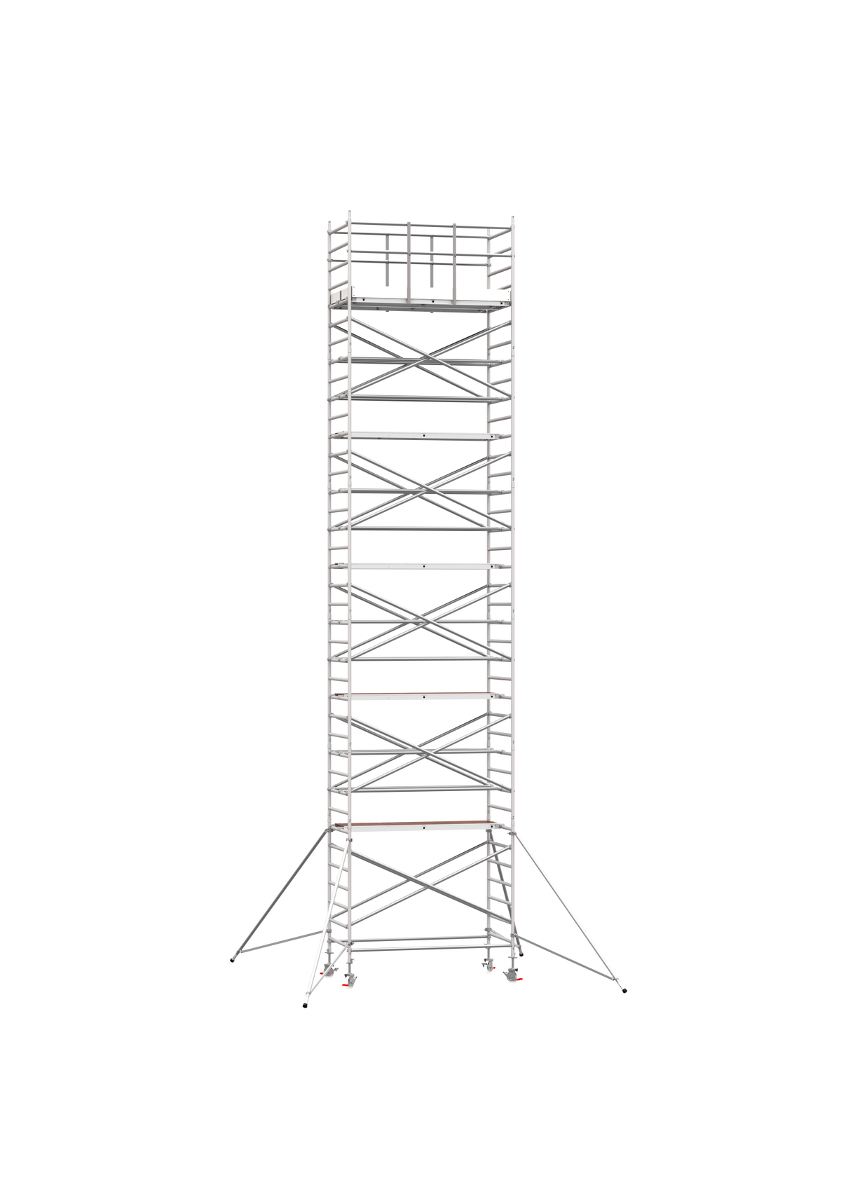 ANDAMIO ALUMINIO SCAFLINE LINE AUTOPORTANTE 135x190 10,20m plataforma - 12,20m trabajo