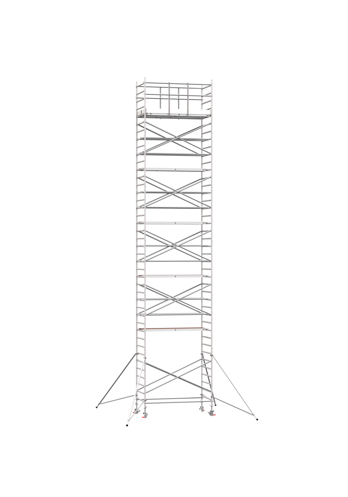 ANDAMIO ALUMINIO SCAFLINE LINE AUTOPORTANTE 135x190 11,20m plataforma - 13,20m trabajo