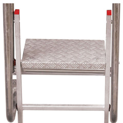 SVS0 | SVS | Escalera vertical con jaula de protección Altura de desembarco 1,52 / 1,80 m