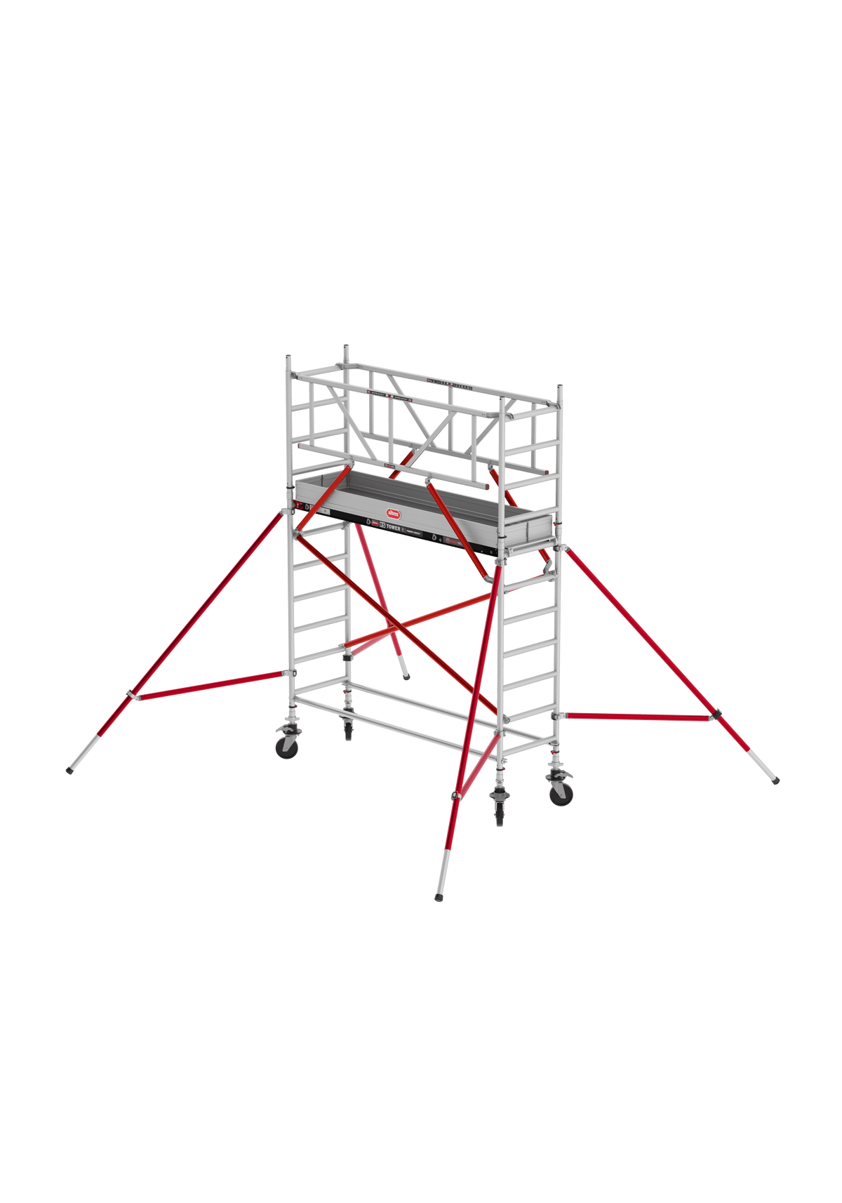 ANDAMIO ALUMINIO ALTREX RS51 TIRANTES 75x185 2,20m plataforma - 4,20m trabajo