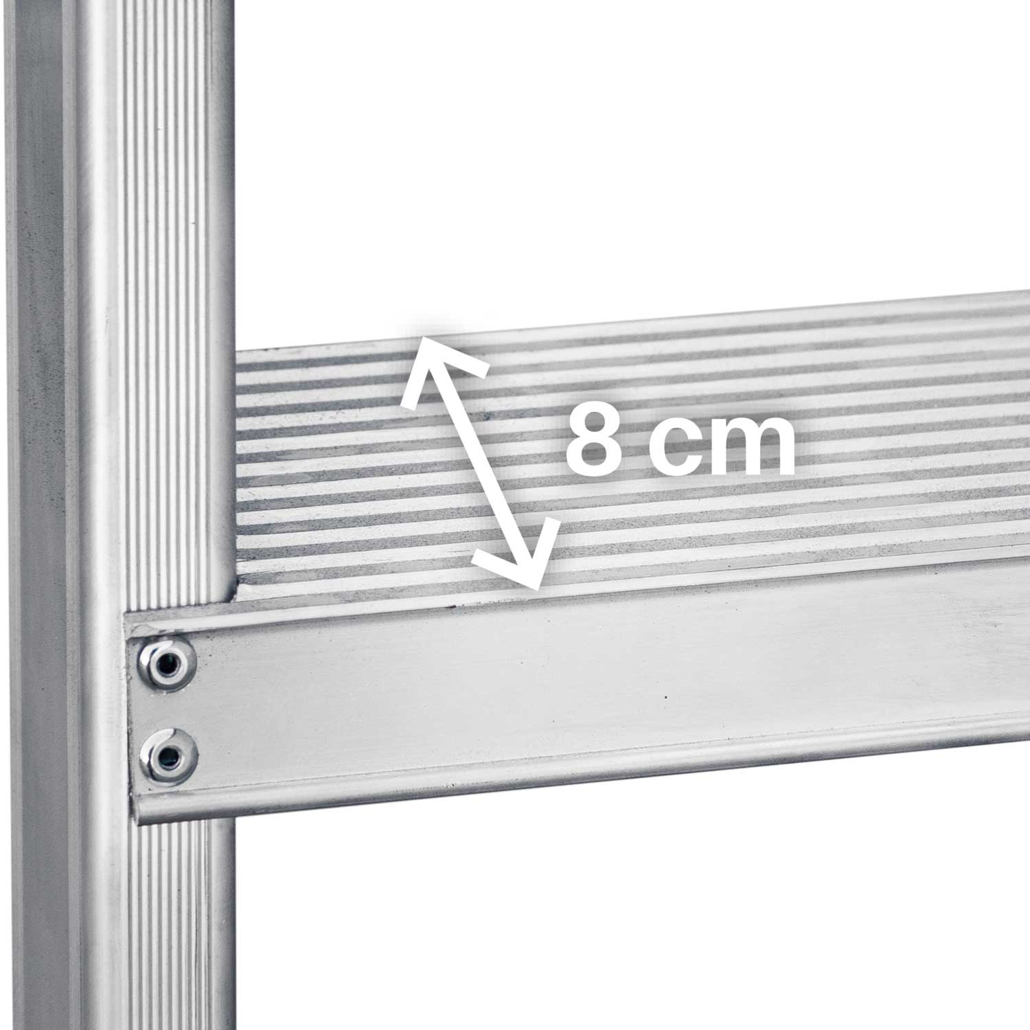 T608 | T600 | Escalera cónica para trabajos agrícolas Longitud de la escalera 268 cm.