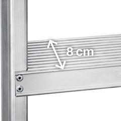 T608 | T600 | Escalera cónica para trabajos agrícolas Longitud de la escalera 268 cm.